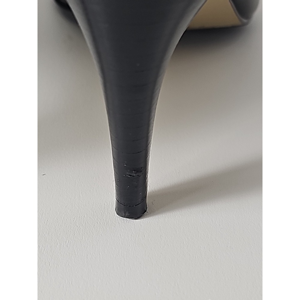 COLE HAAN Black Leather Pointed Toe High Heels  Shoes Women's Size 7.5B‎ - Picture 6 of 15